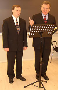 Meego Remmel ja Viktor Hamm